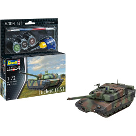 Maquette - Char Leclerc T.5 - Echelle 1:72 - 137 pièces - 15,1cm - Niveau 4 - Revell