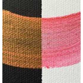 Tube de peinture acrylique - Rose orange iridescent - Pébéo - Studio - 100 ml