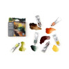 Peinture aquarelle - 6 couleurs terre riches - Winsor et Newton - 6 tubes de 5ml