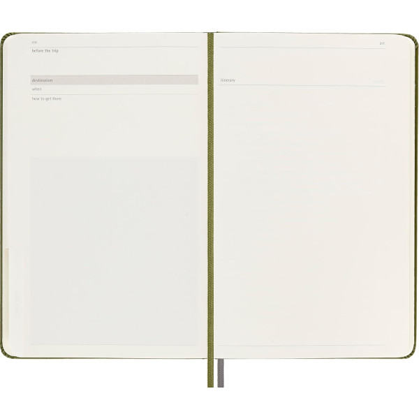 Carnet de voyage - Pour voyageurs - 13x21cm - 400 pages - Cahier passion - Moleskine