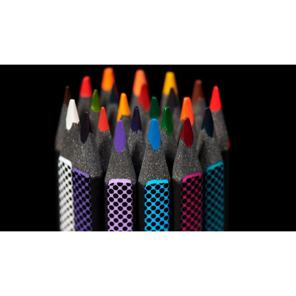 Crayons de couleur + crayons graphite - Couleurs éclatantes - 16 couleurs - Staedtler - Norix
