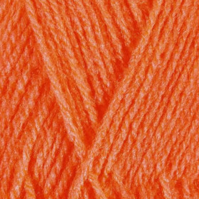10 pelotes de laine - Carotte - 100% acrylique - Bergère de France - Barisienne