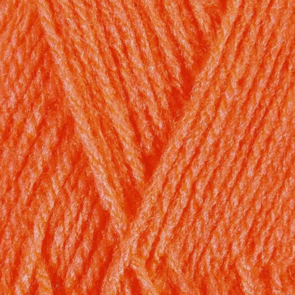 10 pelotes de laine - Carotte - 100% acrylique - Bergère de France - Barisienne
