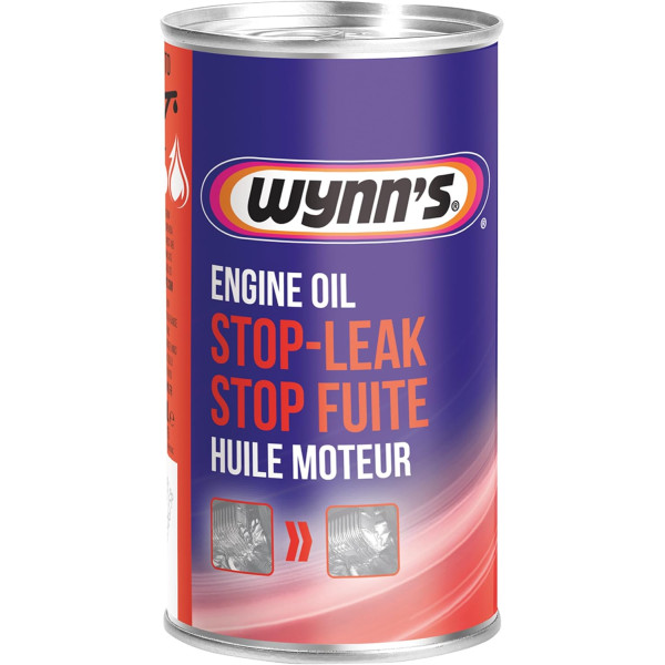 photo-Additif - Stop fuite - Huile moteur - Répare, protège et préserve - Essence - Diesel - Wynns