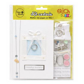 photo-Cartes à créer - Mariage - Faire-part - Invitation - Scrapbooking - Kit cartes + enveloppes + accessoires