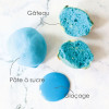 Colorant alimentaire en gel bleu - Glaçage, pâte à sucre et pâtisserie - ScrapCooking - 20 g
