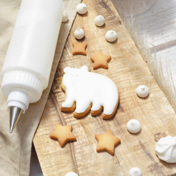Colorant alimentaire en poudre blanc - Glaçages et teintes pastel - ScrapCooking - 5 g