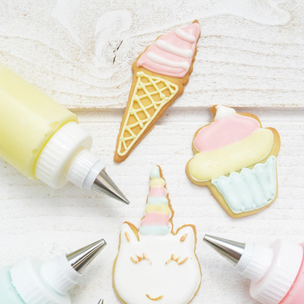 Colorant alimentaire en poudre jaune pastel - Pâtisserie et cake design - ScrapCooking - 5 g