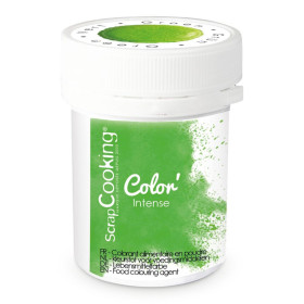 photo-Colorant alimentaire en poudre vert ScrapCooking 5 g – Pâtisserie et glaçages