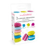 photo-Coffret 3 colorants alimentaires en poudre ScrapCooking 15 g – Bleu, vert citron et pourpre