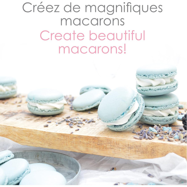 Kit de 3 douilles pâtisserie en inox - Macaron, fleur et cannelée - ScrapCooking
