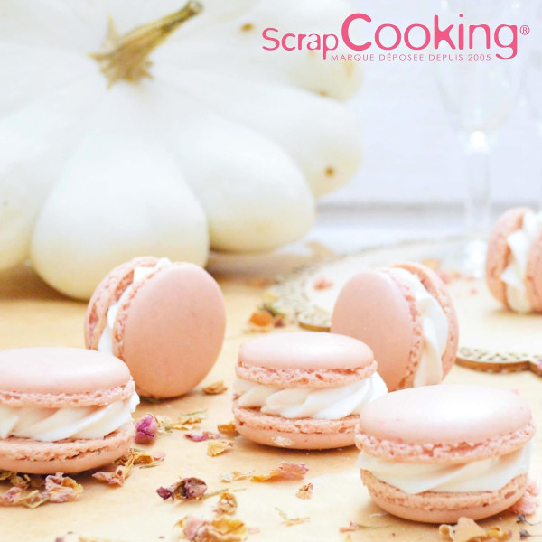 Kit de 3 douilles pâtisserie en inox - Macaron, fleur et cannelée - ScrapCooking