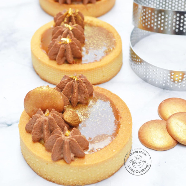 Kit de 3 douilles pâtisserie en inox - Macaron, fleur et cannelée - ScrapCooking