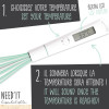 Fouet thermomètre 2-en-1 avec sonde intégrée - -20 à +250 °C - ScrapCooking
