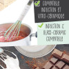 Fouet thermomètre 2-en-1 avec sonde intégrée - -20 à +250 °C - ScrapCooking