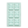 Moule oursons en silicone Platinum - 6 empreintes - Guimauves et gâteaux - ScrapCooking