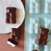Moule oursons en silicone Platinum - 6 empreintes - Guimauves et gâteaux - ScrapCooking