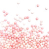 Perles en sucre roses et blanches - Décoration gâteaux et cupcakes - ScrapCooking - 55 g