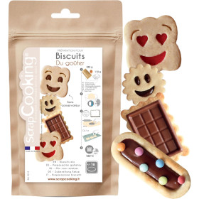 Préparation pour biscuits du goûter - Mix pâtisserie - ScrapCooking - 280 g