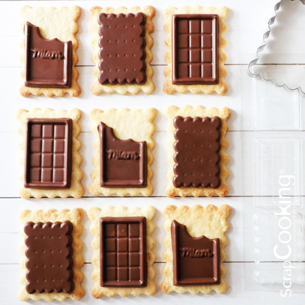 Préparation pour biscuits du goûter - Mix pâtisserie - ScrapCooking - 280 g