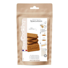 photo-Préparation pour biscuits spéculoos maison - Environ 24 biscuits - ScrapCooking - 290 g