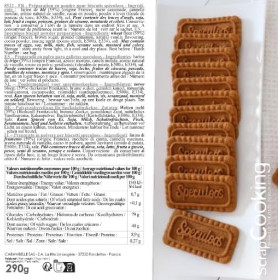 Préparation pour biscuits spéculoos maison - Environ 24 biscuits - ScrapCooking - 290 g