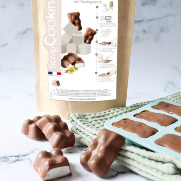Préparation pour guimauves vanille et oursons maison - ScrapCooking - 160 g
