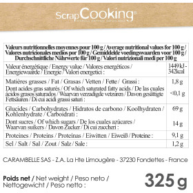 Préparation pour churros maison - Environ 20 churros - ScrapCooking - 325 g