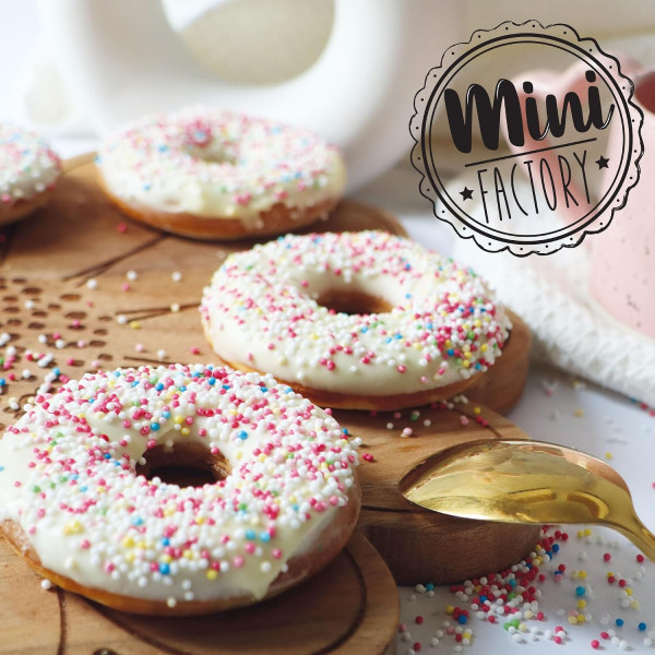 Mini machine à donuts - Plaque Ø 8 cm - 360 W - ScrapCooking