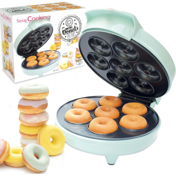 photo-Machine à mini donuts Donuts Factory - 7 empreintes - 700 W - ScrapCooking