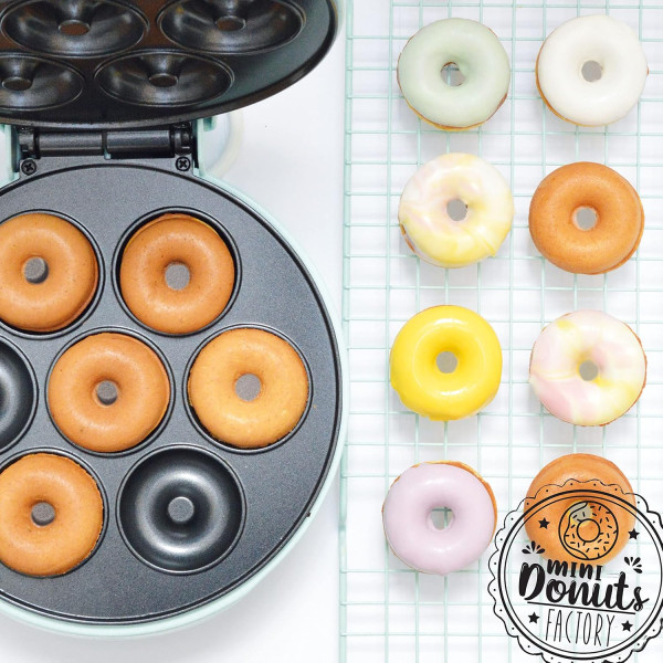 Machine à mini donuts Donuts Factory - 7 empreintes - 700 W - ScrapCooking