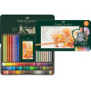 Coffret métal 140 crayons de couleur Polychromos Faber-Castell – Mine 3,8 mm, dessin et illustration