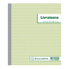 photo-Manifold bons de livraison Exacompta dupli – 50 feuillets – 21 × 18 cm