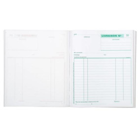 Manifold bons de livraison Exacompta dupli – 50 feuillets – 21 × 18 cm