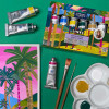 Coffret de 6 tubes de gouache extra-fine Linel – Sélection voyage Nolwenn Studio – Lefranc Bourgeois