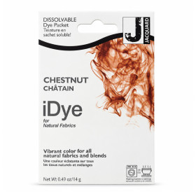 PHOTO-Teinture textile en sachet soluble iDye Natural – Châtain 424 – 14 g – Jacquard
