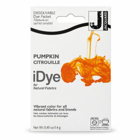 Teinture textile en sachet soluble iDye Natural – Citrouille 407 – 14 g – Jacquard