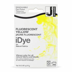 photo-Teinture textile en sachet soluble iDye Natural – Jaune fluorescent 405 – 14 g – Jacquard
