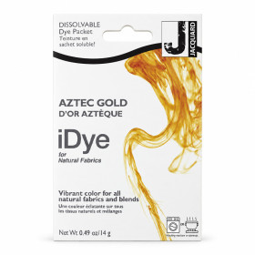 photo-Teinture textile en sachet soluble iDye Natural – Or aztèque 425 – 14 g – Jacquard