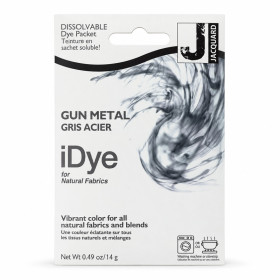 photo-Teinture textile en sachet soluble iDye Natural – Gris acier 429 – 14 g – Jacquard