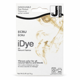 photo-Teinture textile en sachet soluble iDye Natural – Écru 402 – 14 g – Jacquard