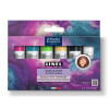 photo-Coffret de 6 tubes de gouache extra-fine Linel – Sélection Fantasy par Pawn – Lefranc Bourgeois