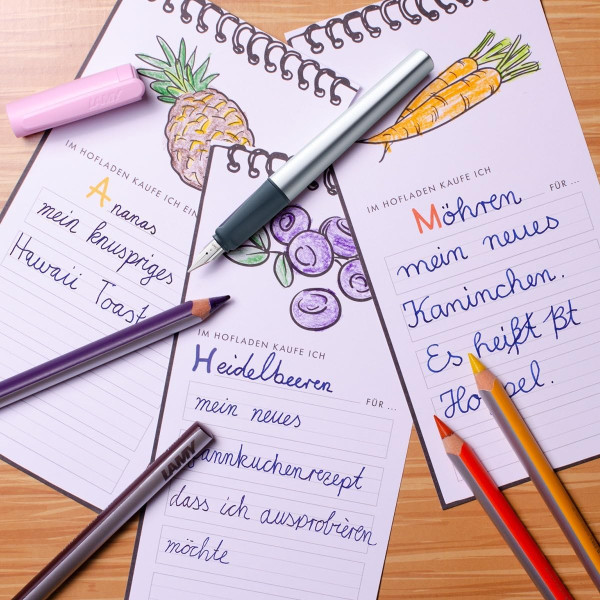 Stylo-plume LAMY nexx bleu – Plume A et grip ergonomique