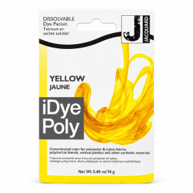 photo-Teinture textile en sachet soluble iDye Poly – Jaune 447 – 14 g – Jacquard