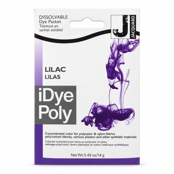 photo-Teinture textile en sachet soluble iDye Poly – Lilas 458 – 14 g – Jacquard