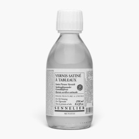 Vernis à tableaux satiné Sennelier – 250 ml