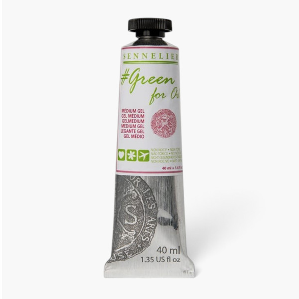 Médium gel Green for Oil Sennelier – 40 ml