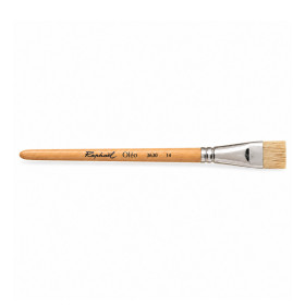 Brosse plate courte pour peinture à l’huile Raphaël Oléo 3630 n°14
