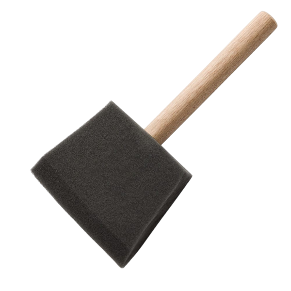 Pinceau mousse Raphaël 100 mm pour peinture et vernis
