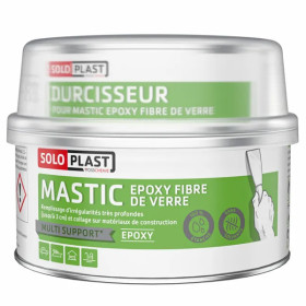 Mastic époxy armé bleu 500 g – Soloplast